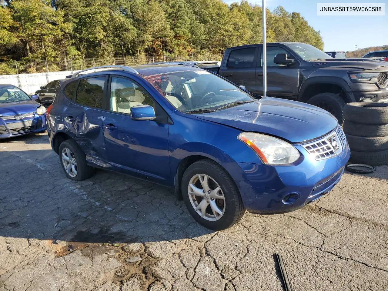 JN8AS58T59W060588 2009 Nissan Rogue S