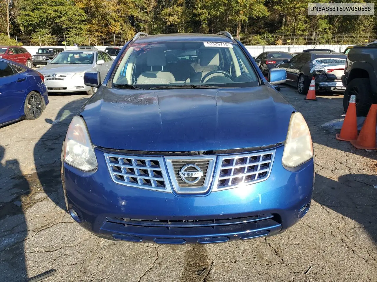 JN8AS58T59W060588 2009 Nissan Rogue S