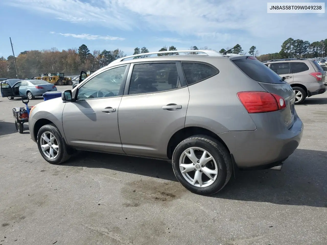 JN8AS58T09W049238 2009 Nissan Rogue S