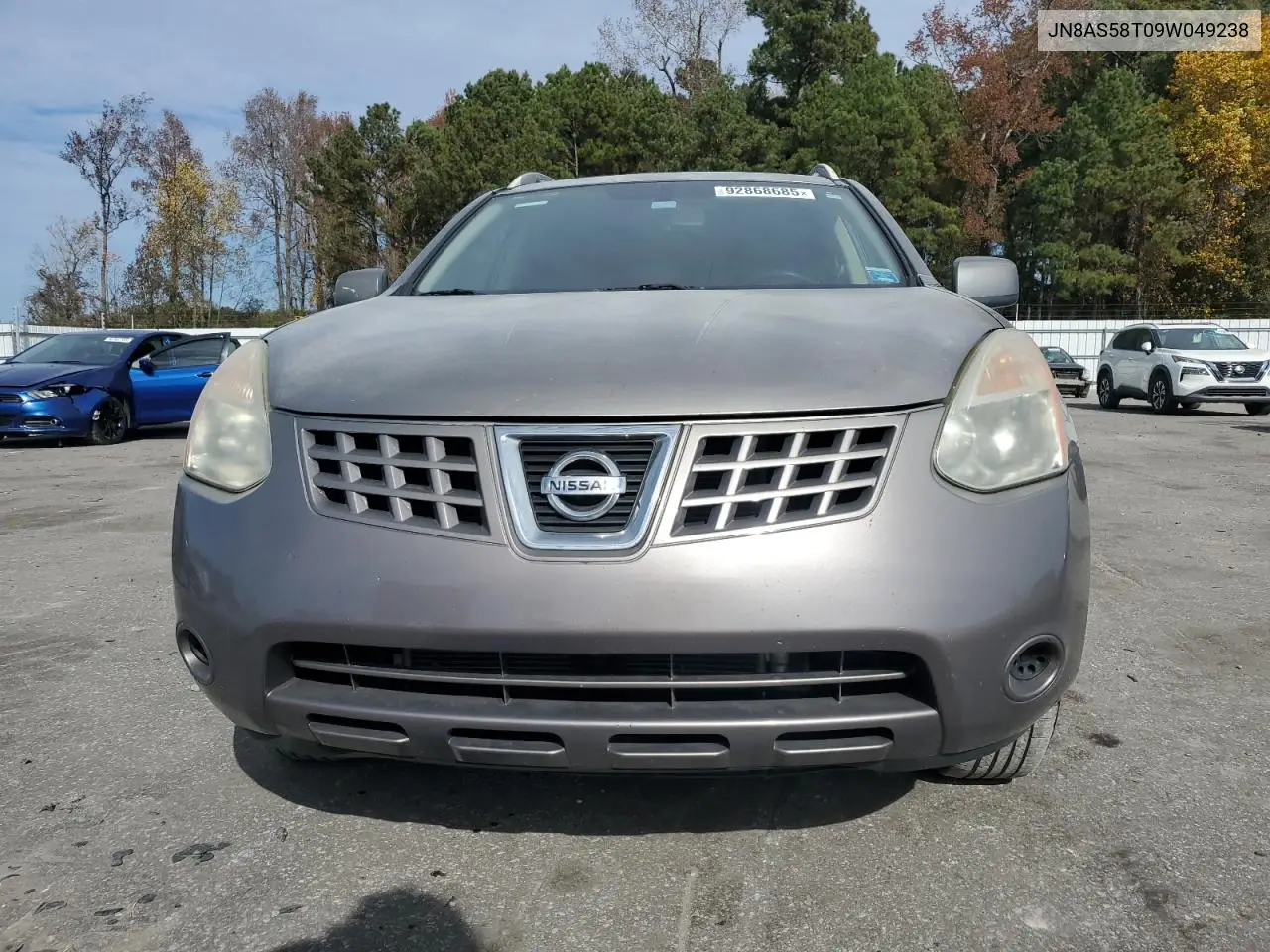 JN8AS58T09W049238 2009 Nissan Rogue S