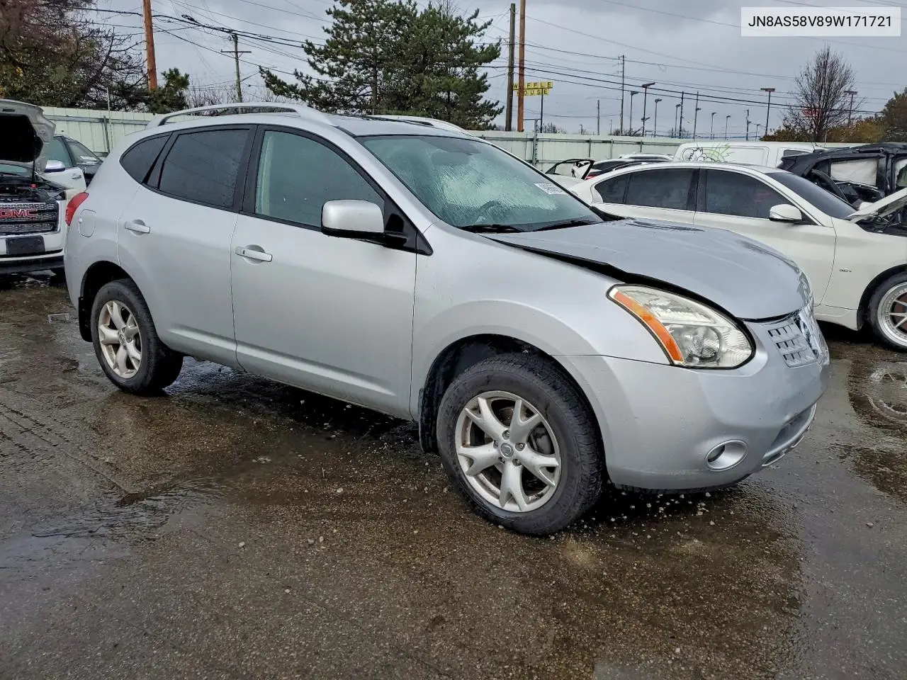 JN8AS58V89W171721 2009 Nissan Rogue S