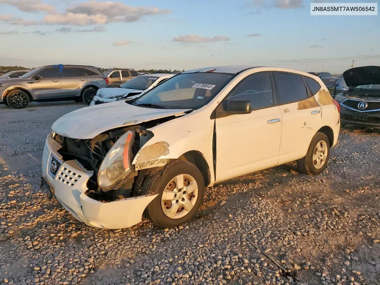 JN8AS5MT7AW506542 2010 Nissan Rogue S