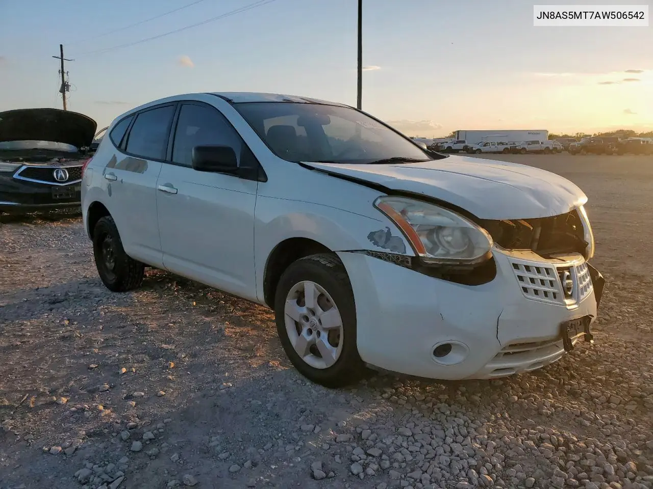 JN8AS5MT7AW506542 2010 Nissan Rogue S