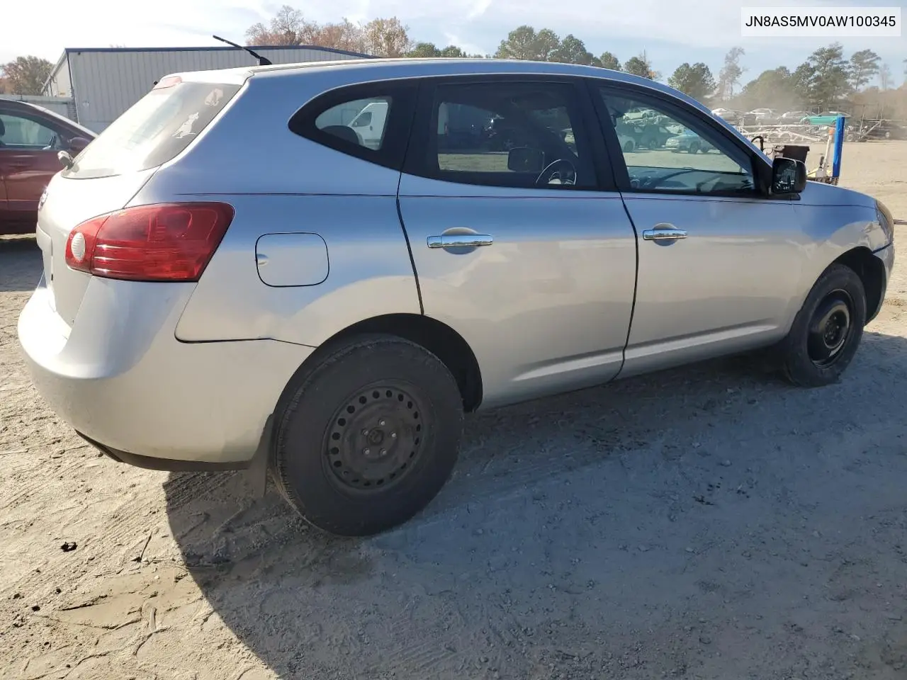 JN8AS5MV0AW100345 2010 Nissan Rogue S