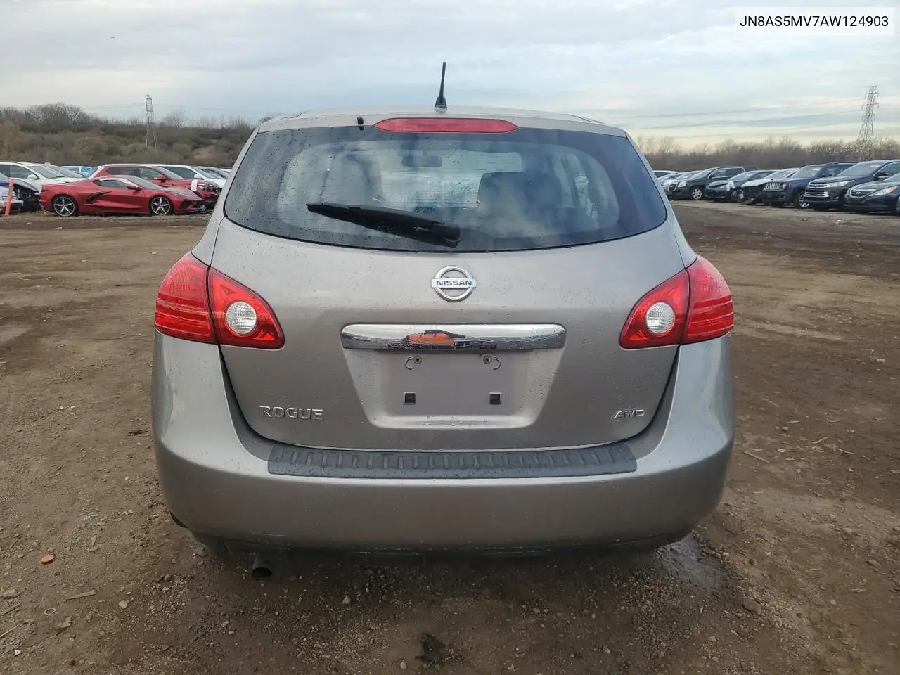 JN8AS5MV7AW124903 2010 Nissan Rogue S
