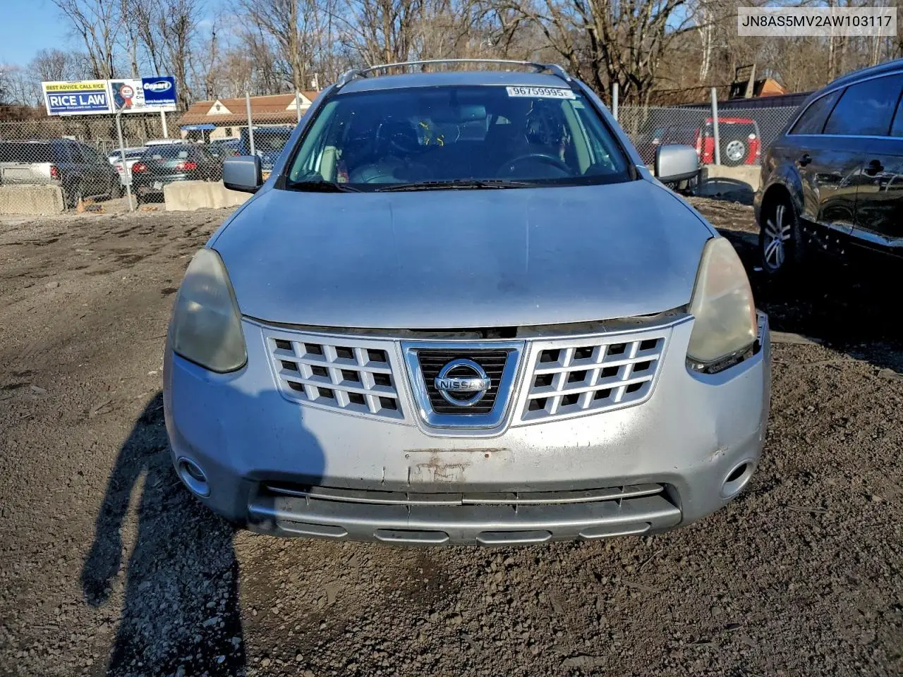 JN8AS5MV2AW103117 2010 Nissan Rogue S