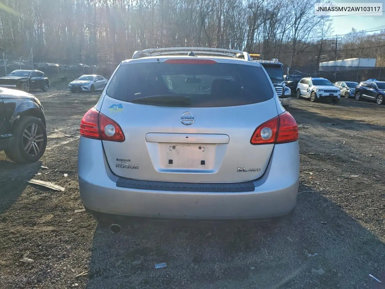 JN8AS5MV2AW103117 2010 Nissan Rogue S