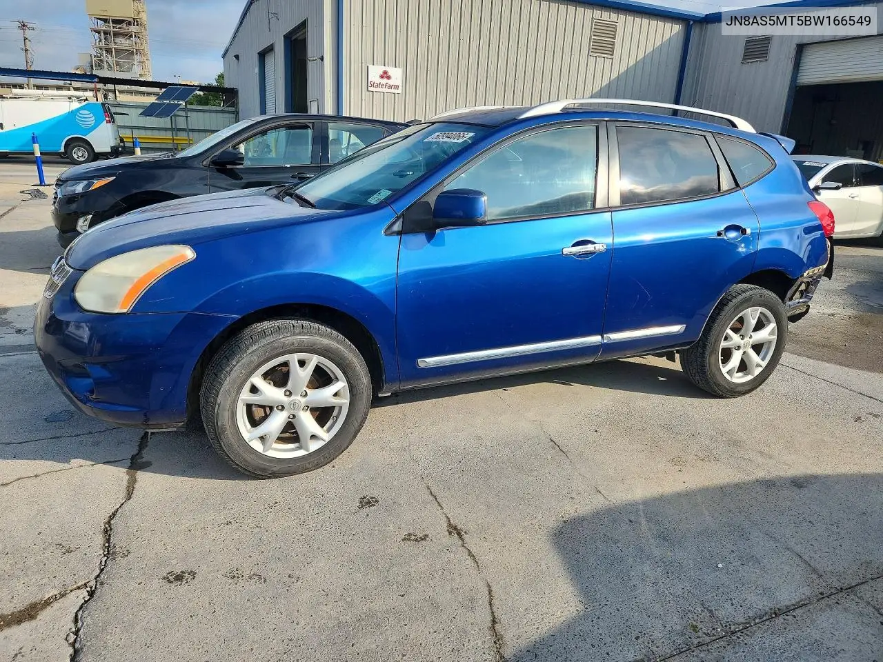 JN8AS5MT5BW166549 2011 Nissan Rogue S