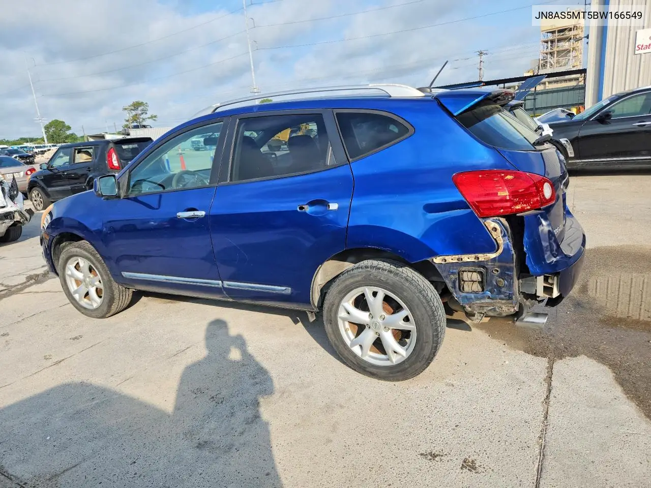 JN8AS5MT5BW166549 2011 Nissan Rogue S