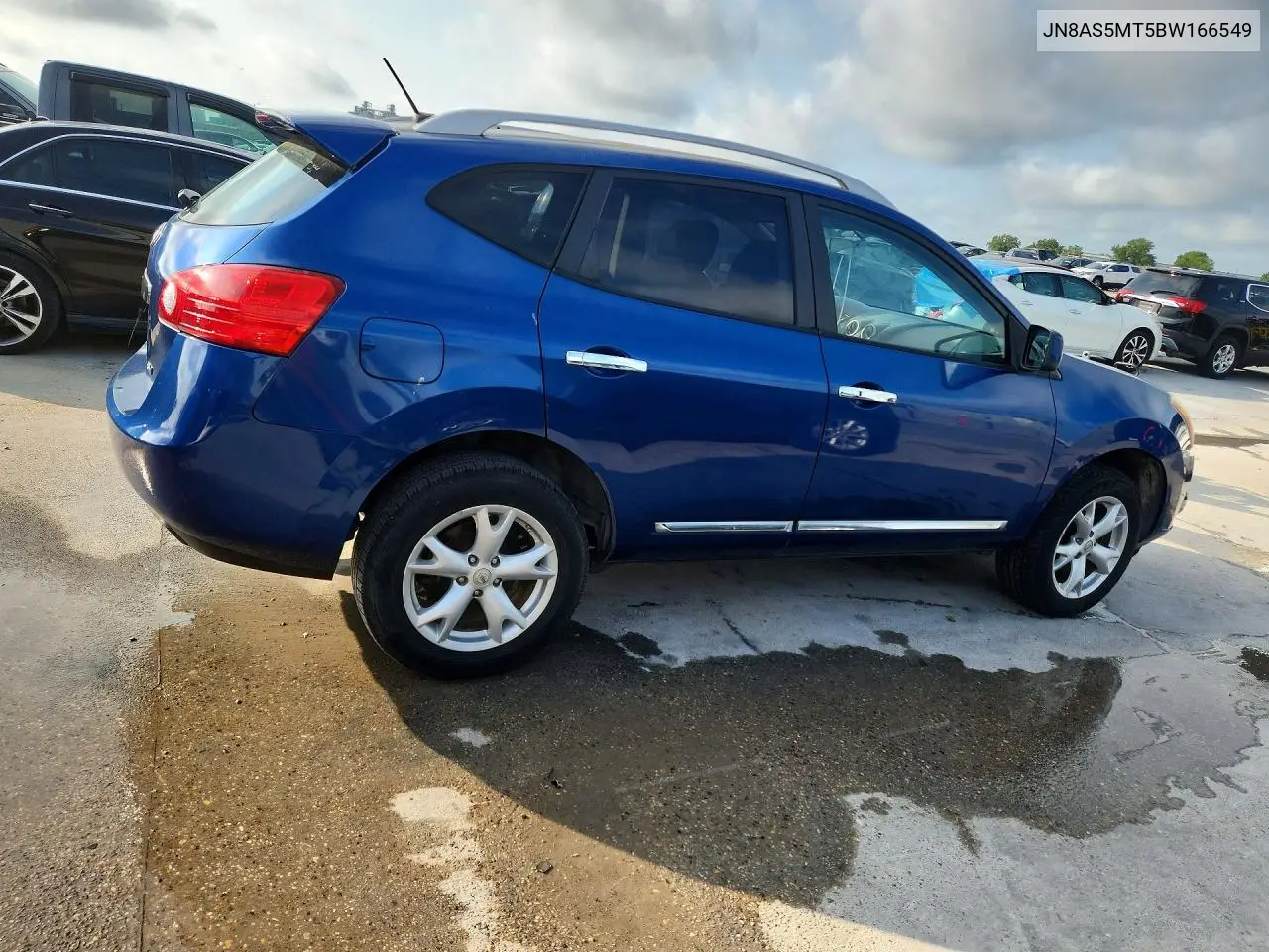 JN8AS5MT5BW166549 2011 Nissan Rogue S