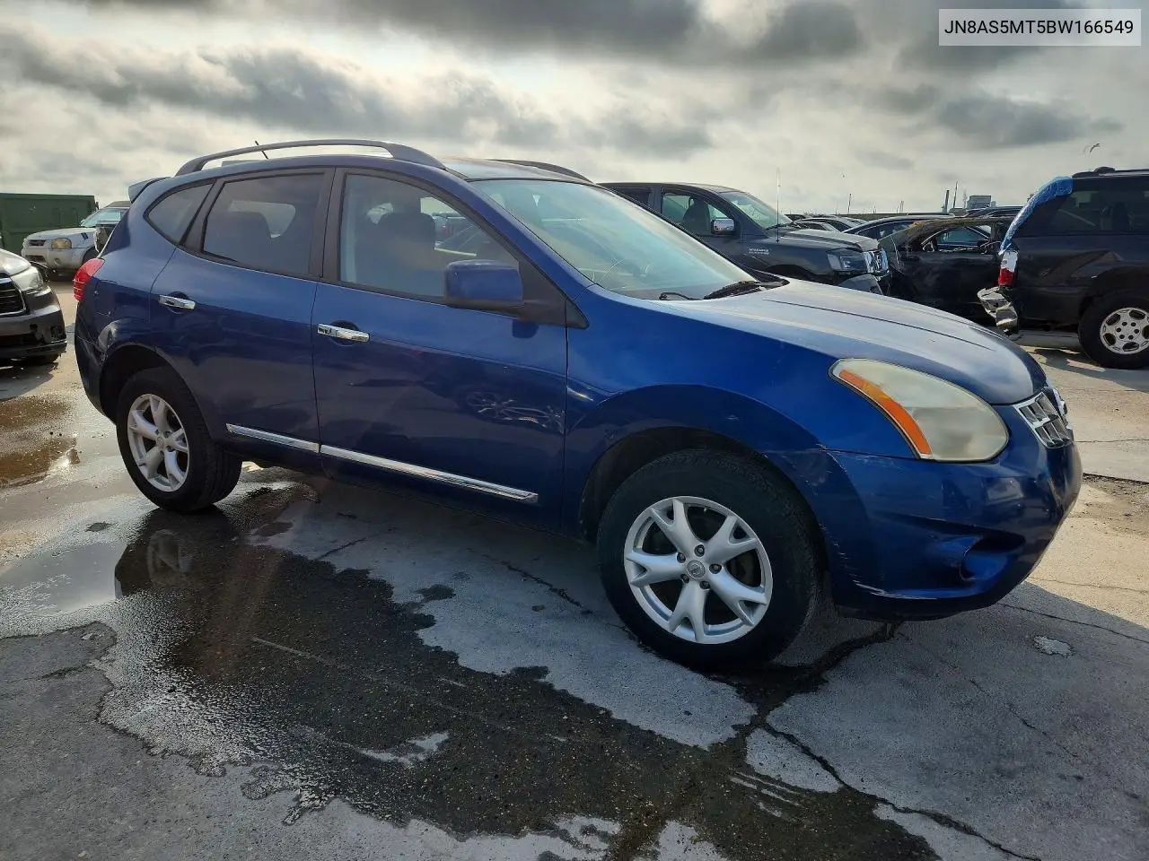 JN8AS5MT5BW166549 2011 Nissan Rogue S