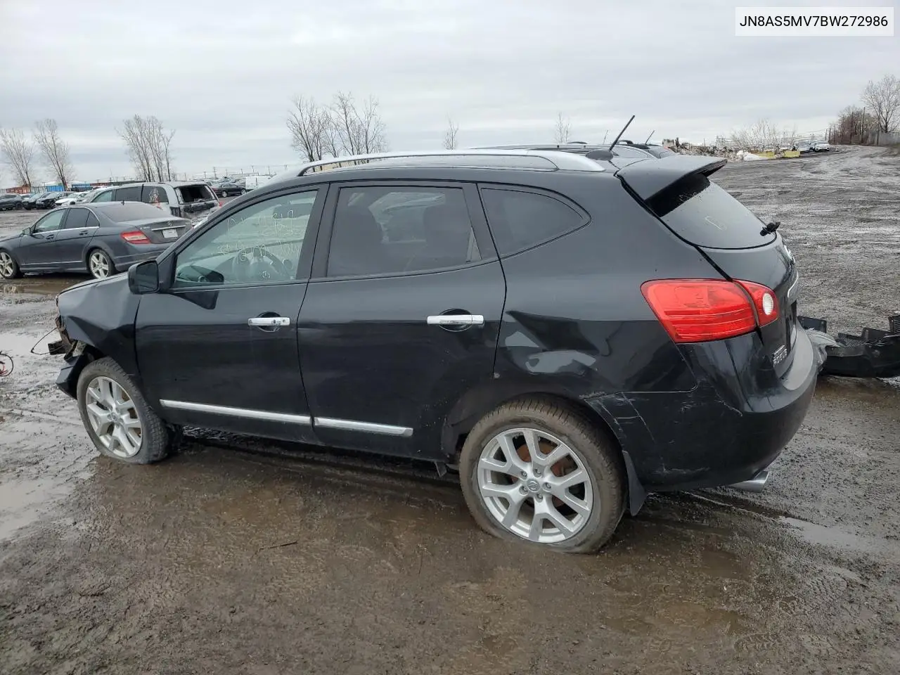JN8AS5MV7BW272986 2011 Nissan Rogue S