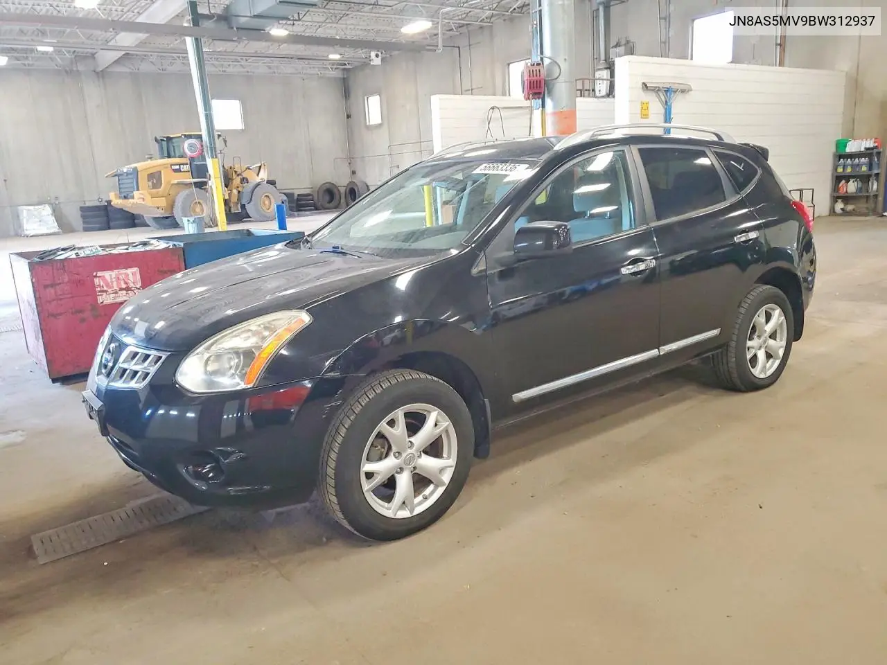 JN8AS5MV9BW312937 2011 Nissan Rogue S