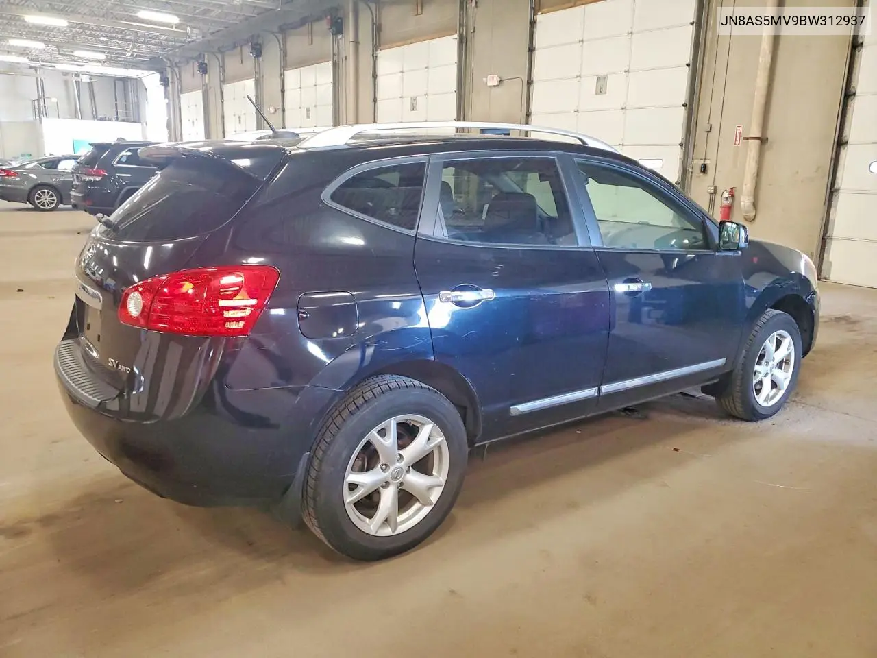 JN8AS5MV9BW312937 2011 Nissan Rogue S