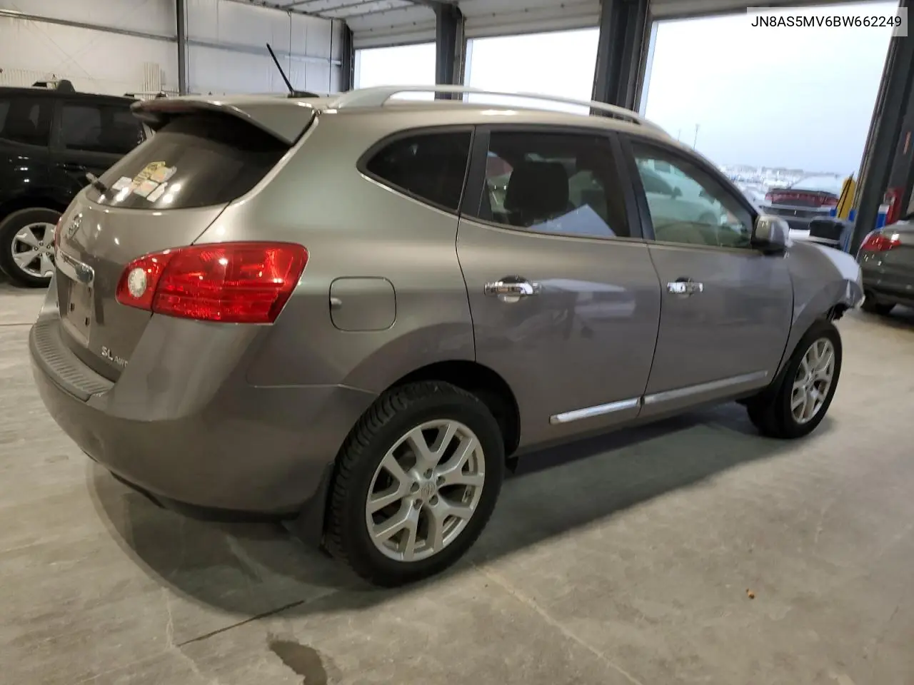 JN8AS5MV6BW662249 2011 Nissan Rogue S