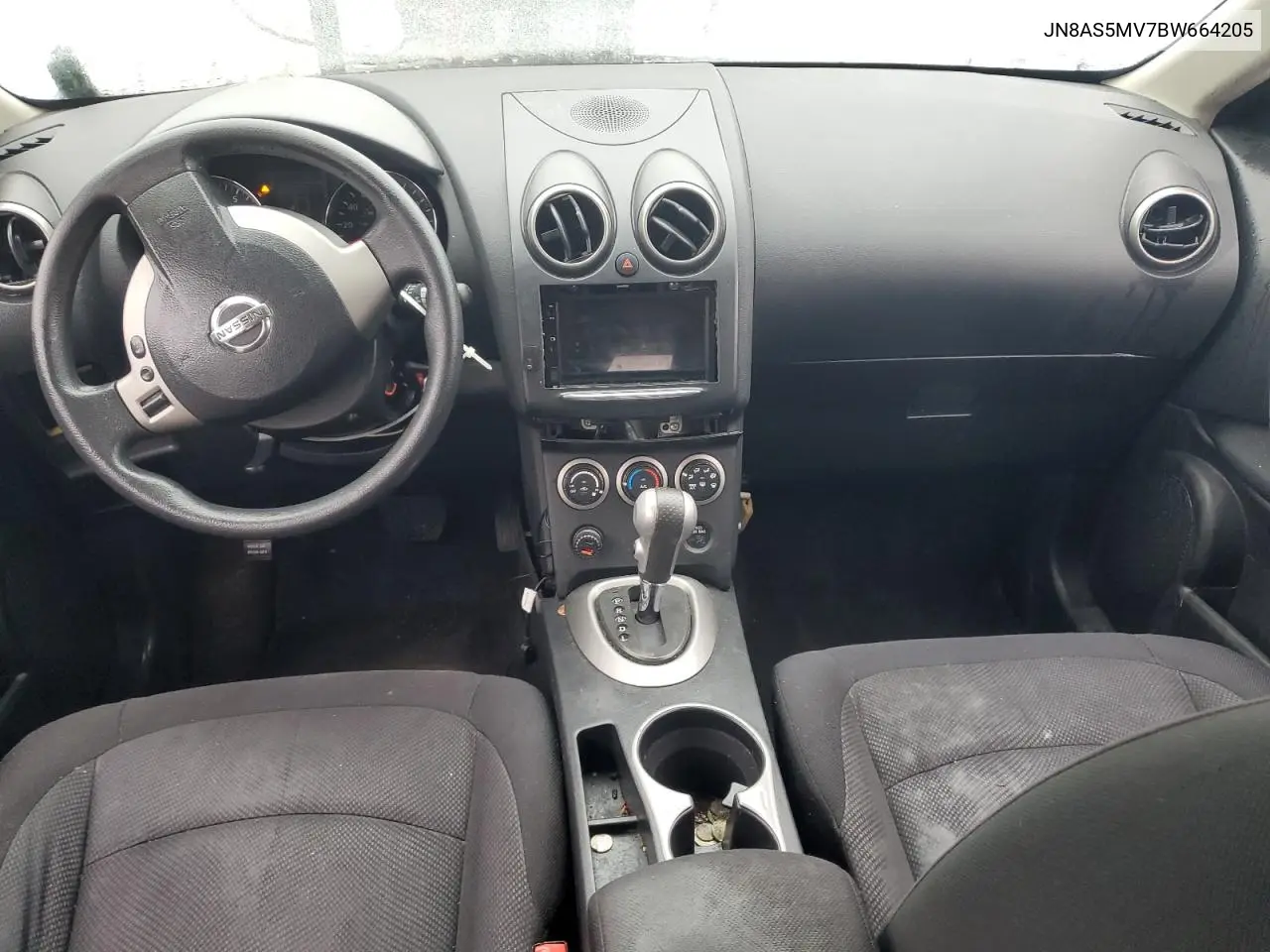 JN8AS5MV7BW664205 2011 Nissan Rogue S
