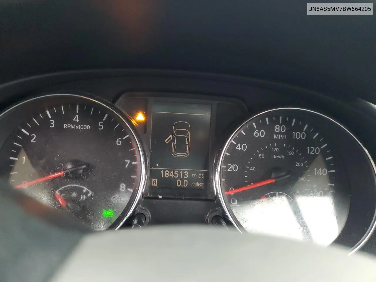 JN8AS5MV7BW664205 2011 Nissan Rogue S