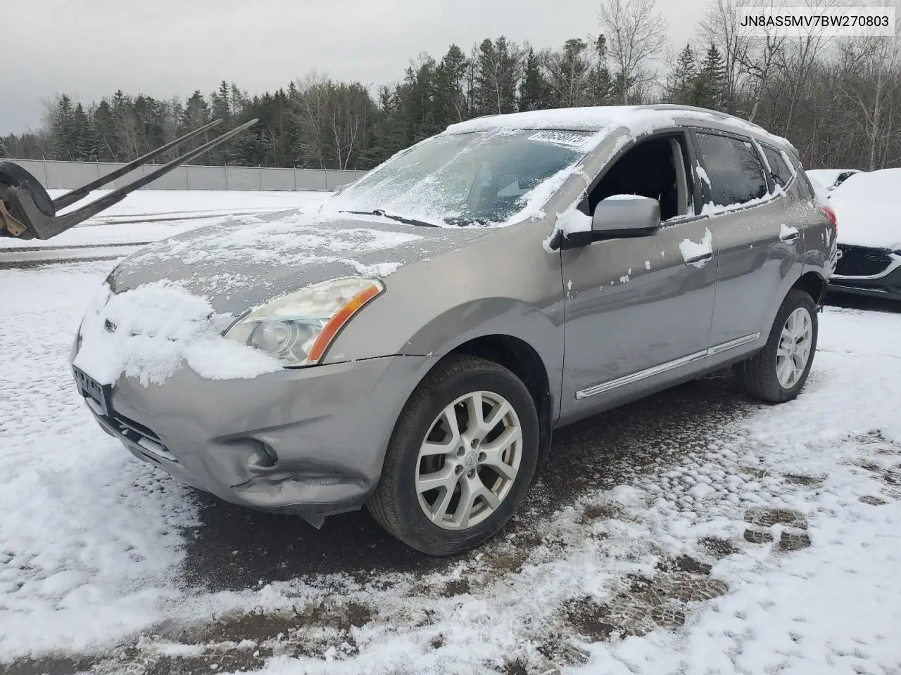 JN8AS5MV7BW270803 2011 Nissan Rogue S