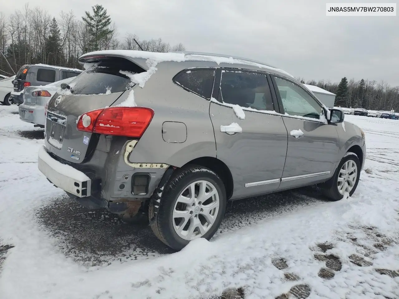 JN8AS5MV7BW270803 2011 Nissan Rogue S