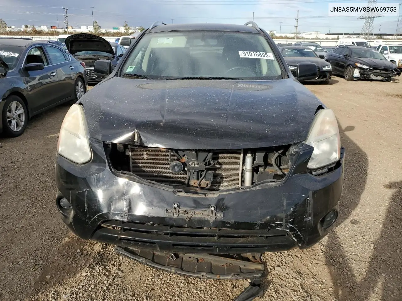 JN8AS5MV8BW669753 2011 Nissan Rogue S