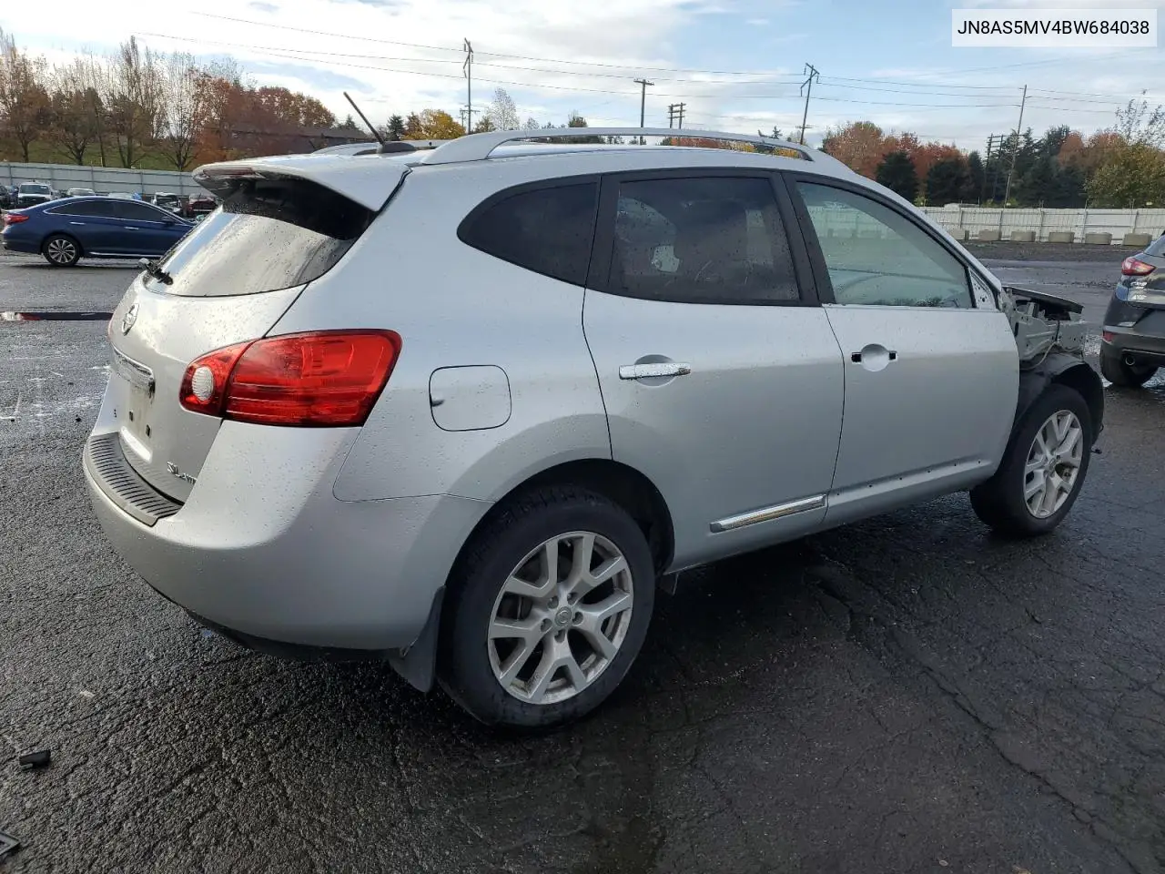 JN8AS5MV4BW684038 2011 Nissan Rogue S