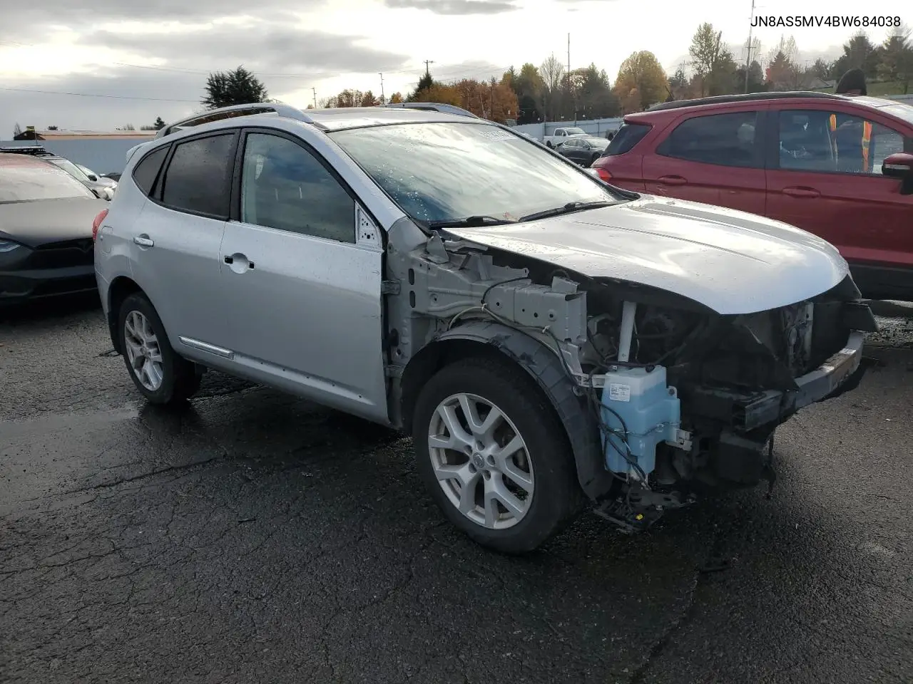 JN8AS5MV4BW684038 2011 Nissan Rogue S