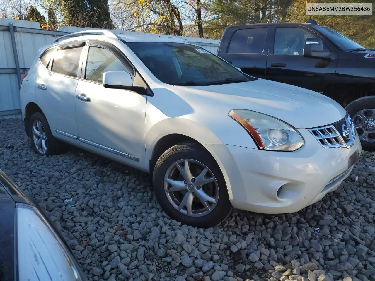 JN8AS5MV2BW256436 2011 Nissan Rogue S