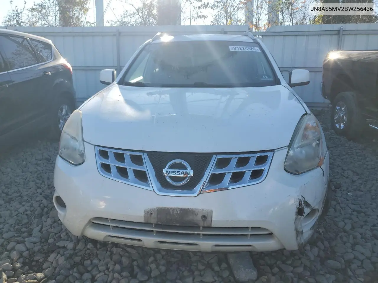 JN8AS5MV2BW256436 2011 Nissan Rogue S