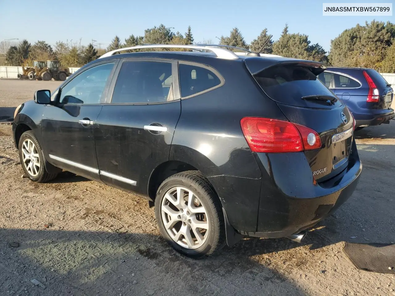JN8AS5MTXBW567899 2011 Nissan Rogue S
