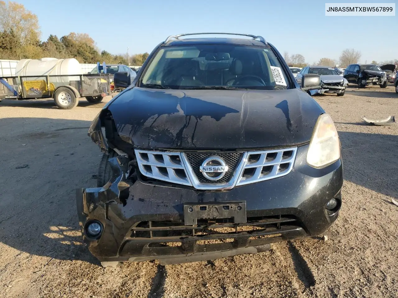 JN8AS5MTXBW567899 2011 Nissan Rogue S