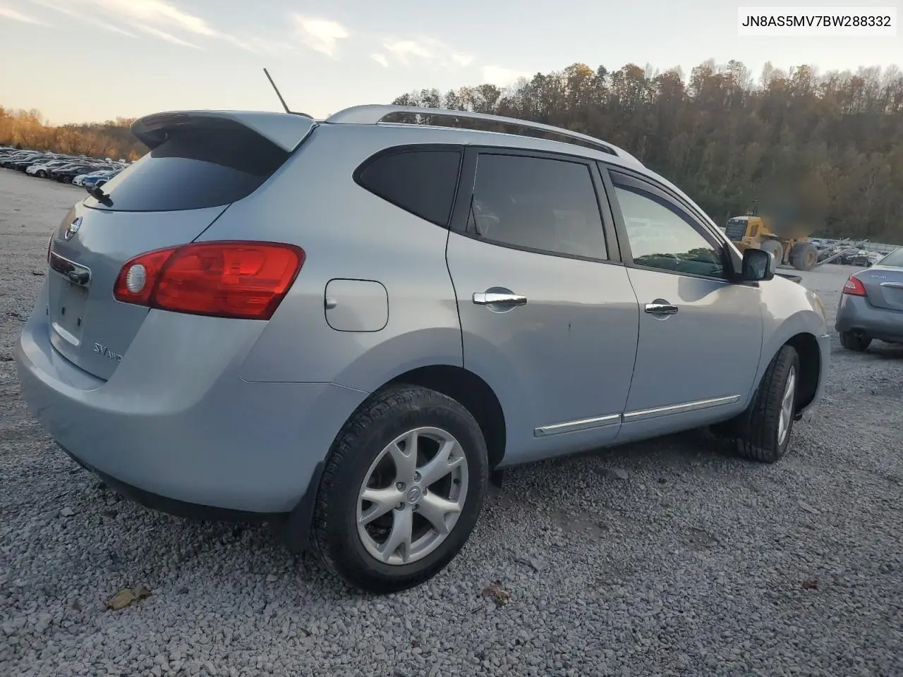 JN8AS5MV7BW288332 2011 Nissan Rogue S