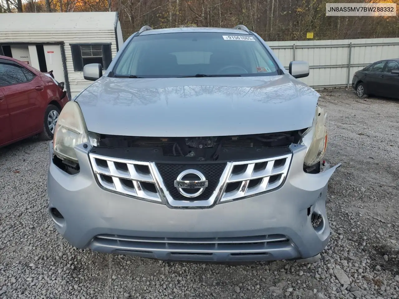 JN8AS5MV7BW288332 2011 Nissan Rogue S