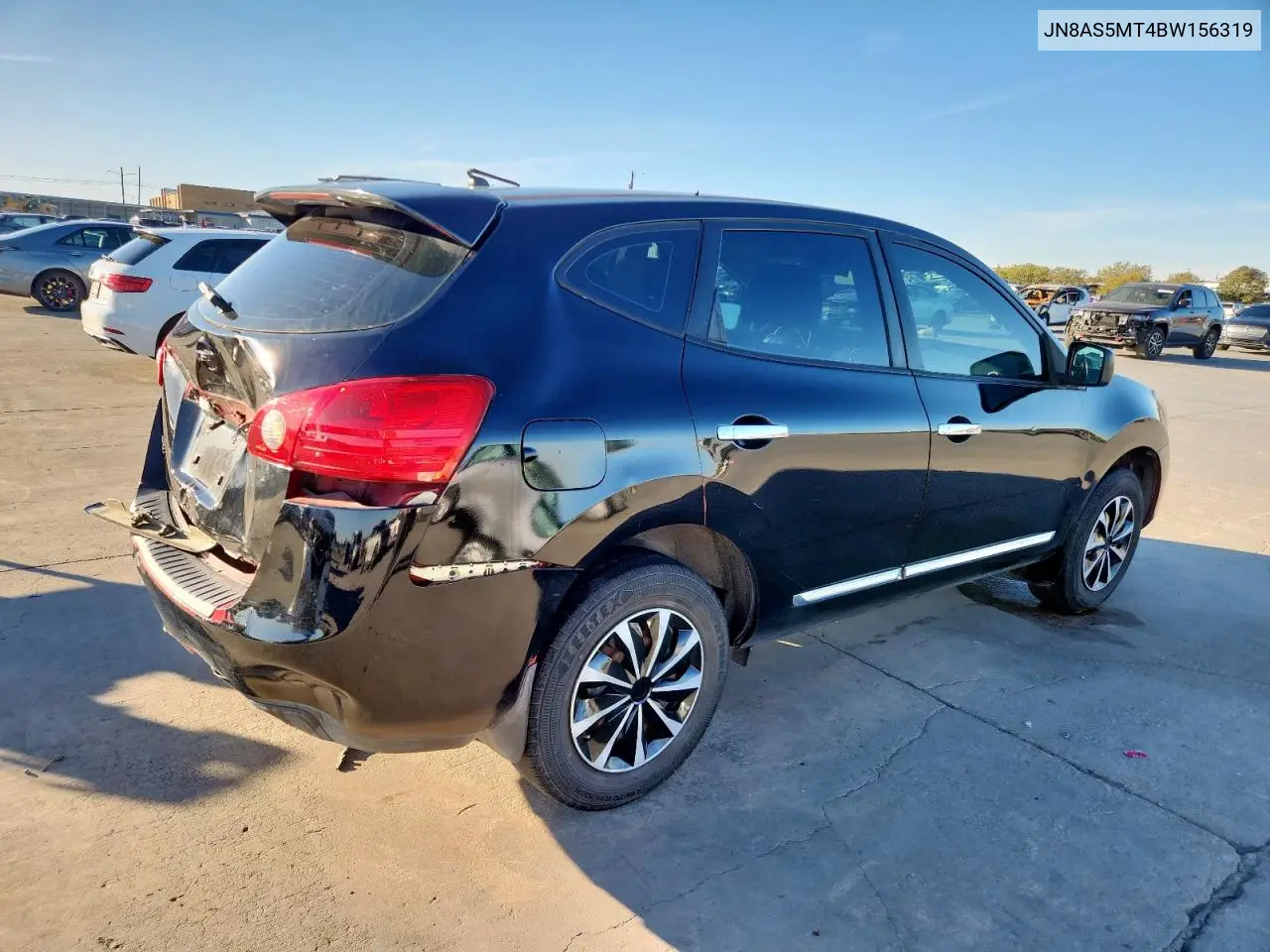 JN8AS5MT4BW156319 2011 Nissan Rogue S