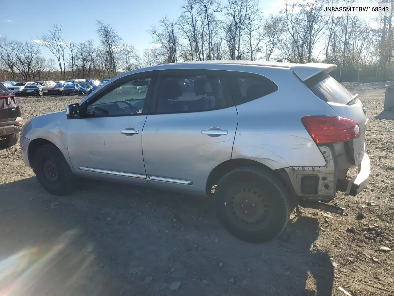 JN8AS5MT6BW168343 2011 Nissan Rogue S