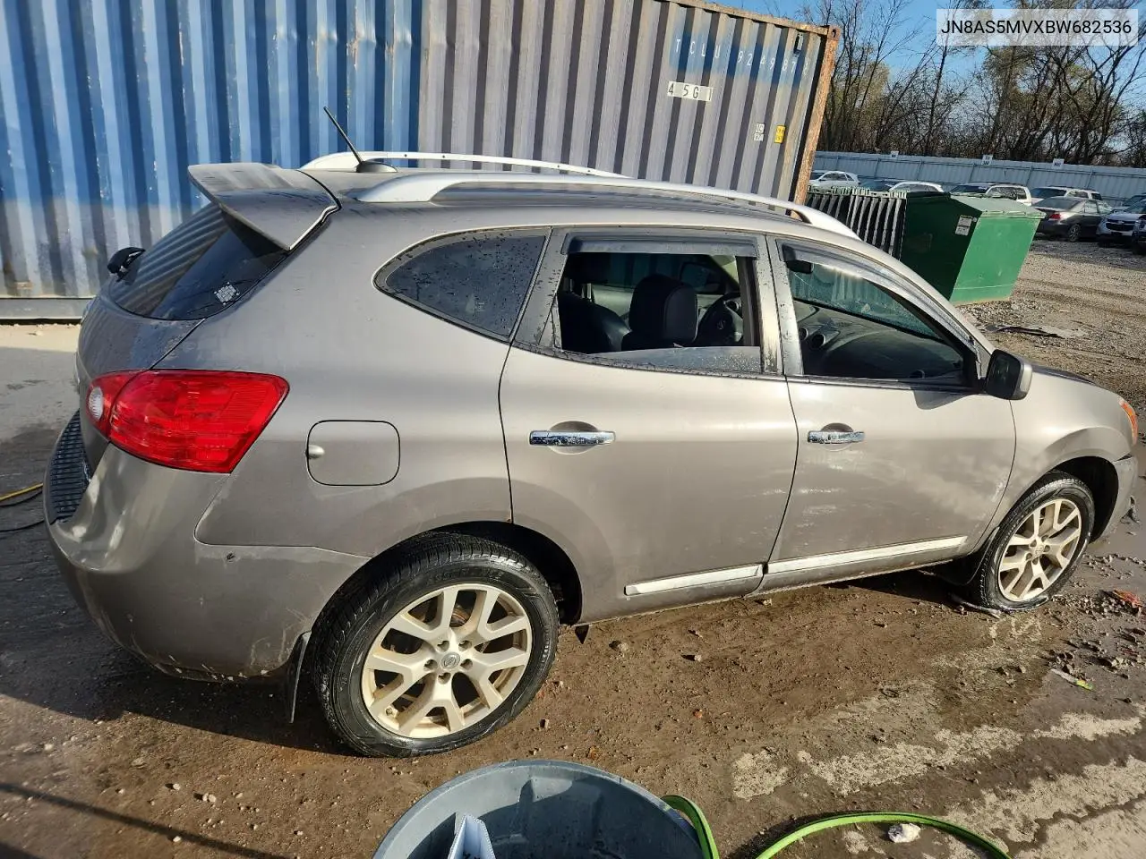 JN8AS5MVXBW682536 2011 Nissan Rogue S