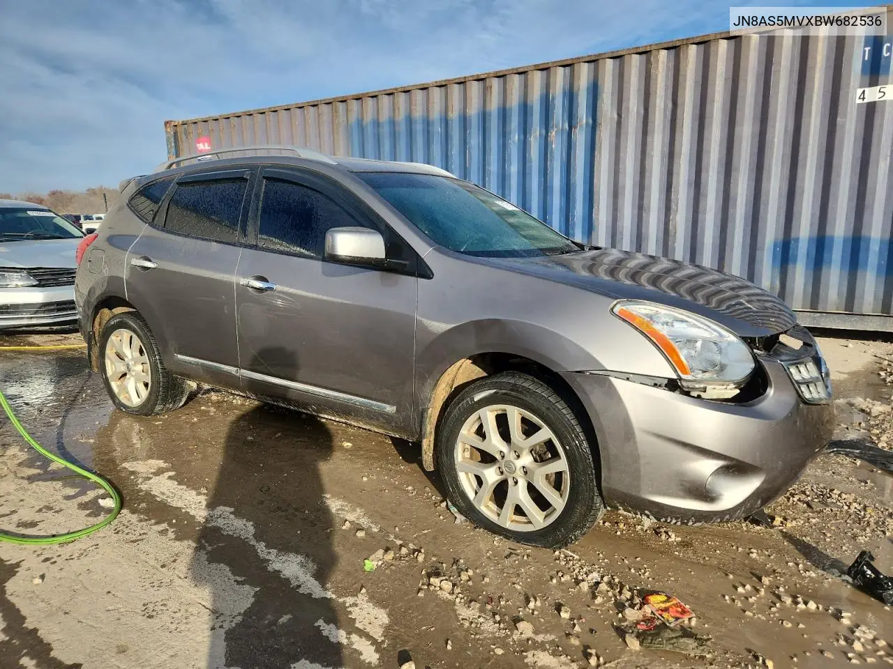 JN8AS5MVXBW682536 2011 Nissan Rogue S