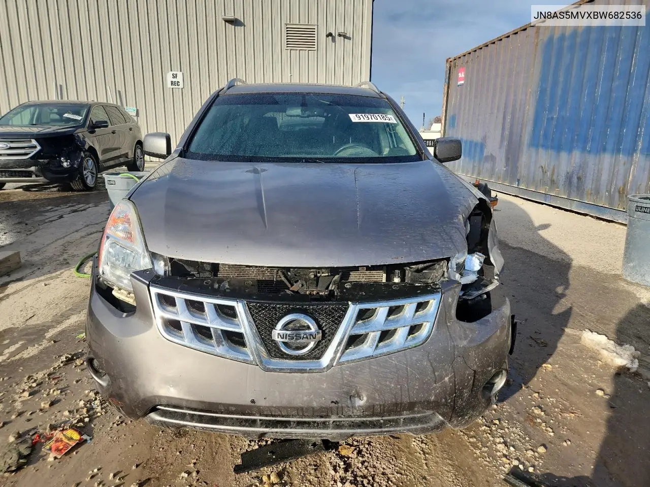 JN8AS5MVXBW682536 2011 Nissan Rogue S