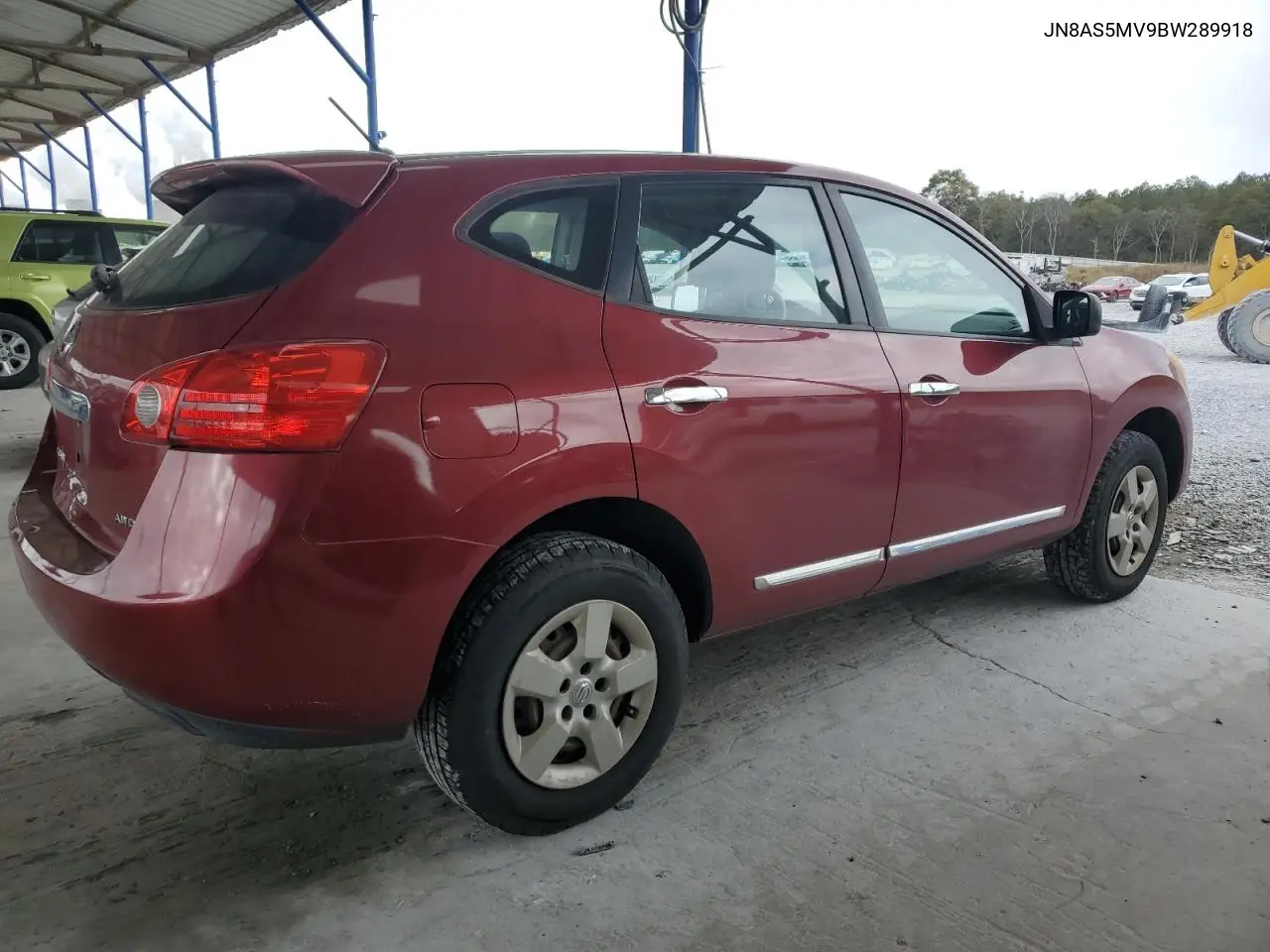 JN8AS5MV9BW289918 2011 Nissan Rogue S