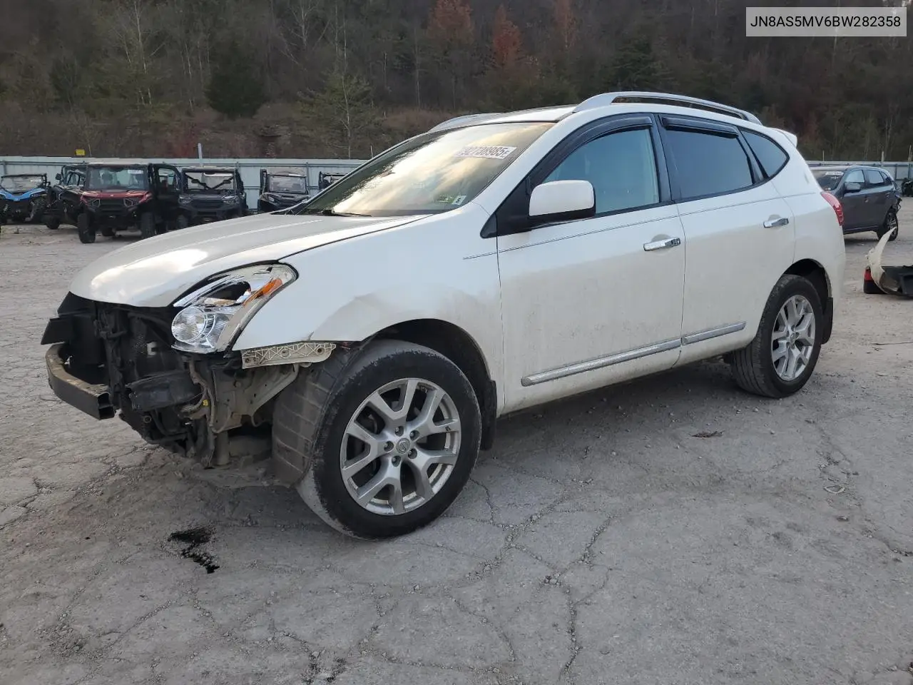 JN8AS5MV6BW282358 2011 Nissan Rogue S