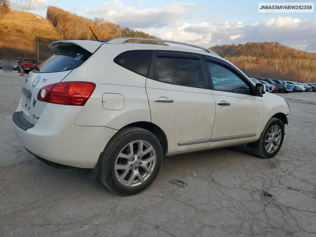 JN8AS5MV6BW282358 2011 Nissan Rogue S