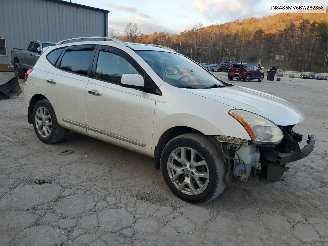JN8AS5MV6BW282358 2011 Nissan Rogue S