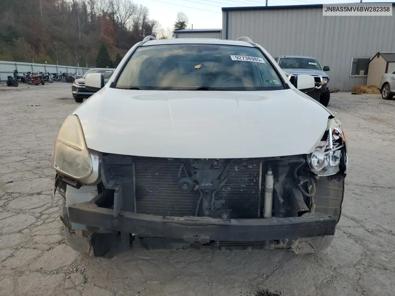 JN8AS5MV6BW282358 2011 Nissan Rogue S