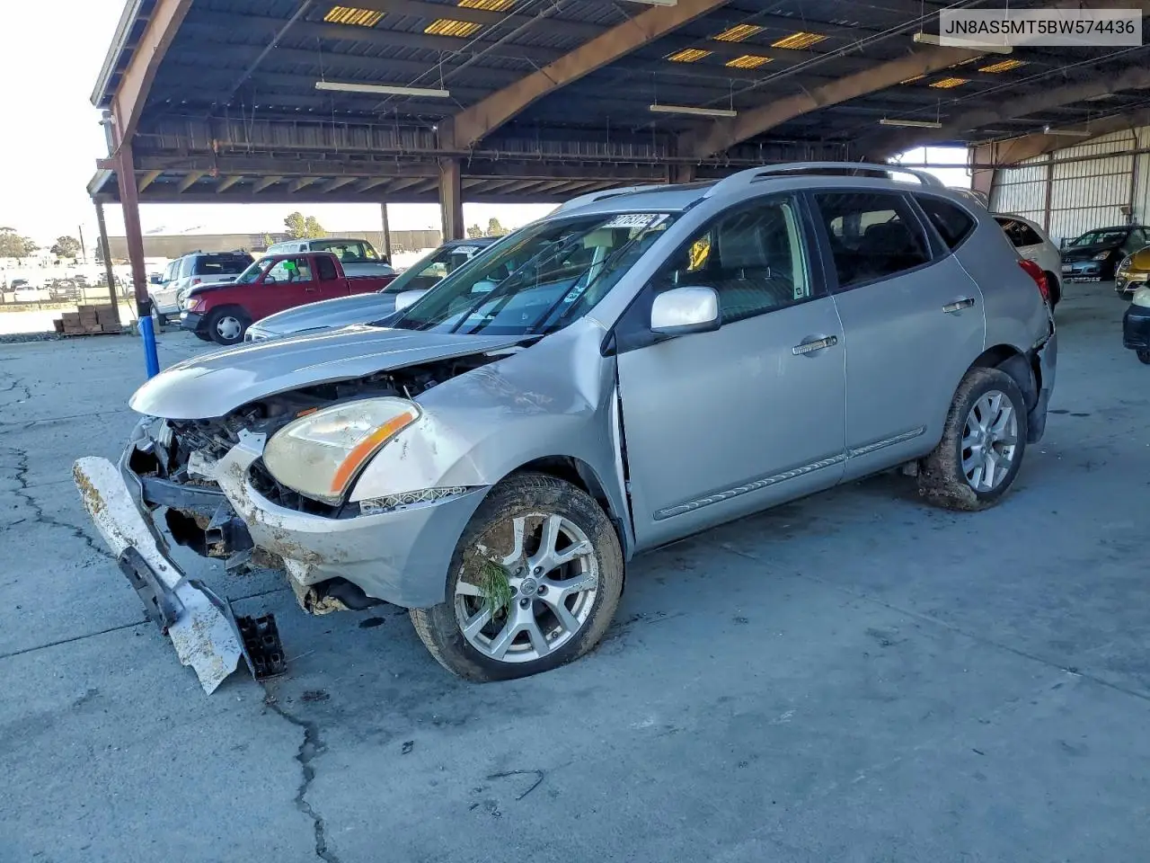 JN8AS5MT5BW574436 2011 Nissan Rogue S