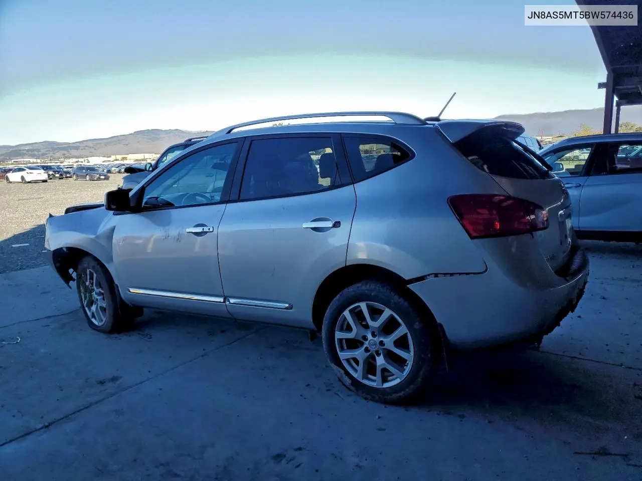 JN8AS5MT5BW574436 2011 Nissan Rogue S