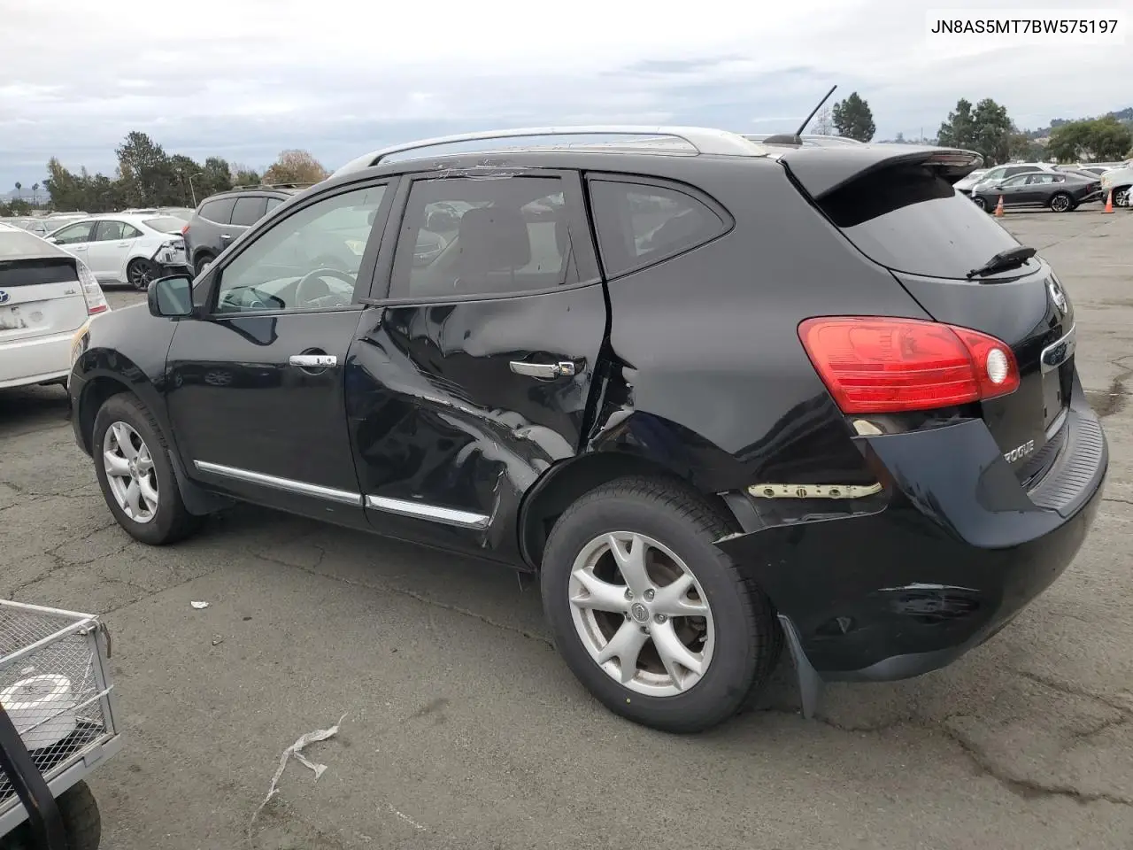 JN8AS5MT7BW575197 2011 Nissan Rogue S