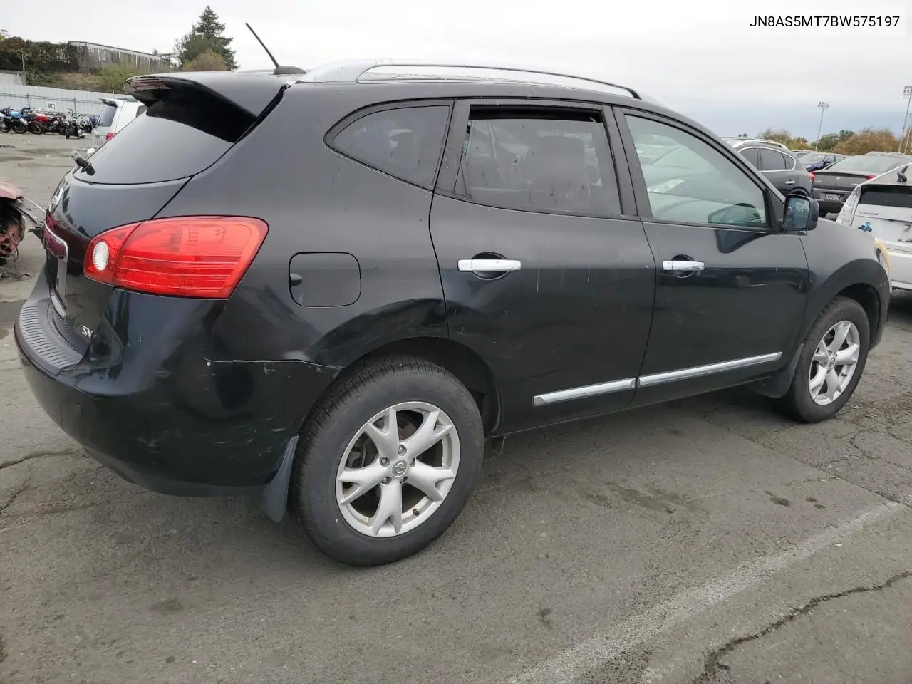 JN8AS5MT7BW575197 2011 Nissan Rogue S