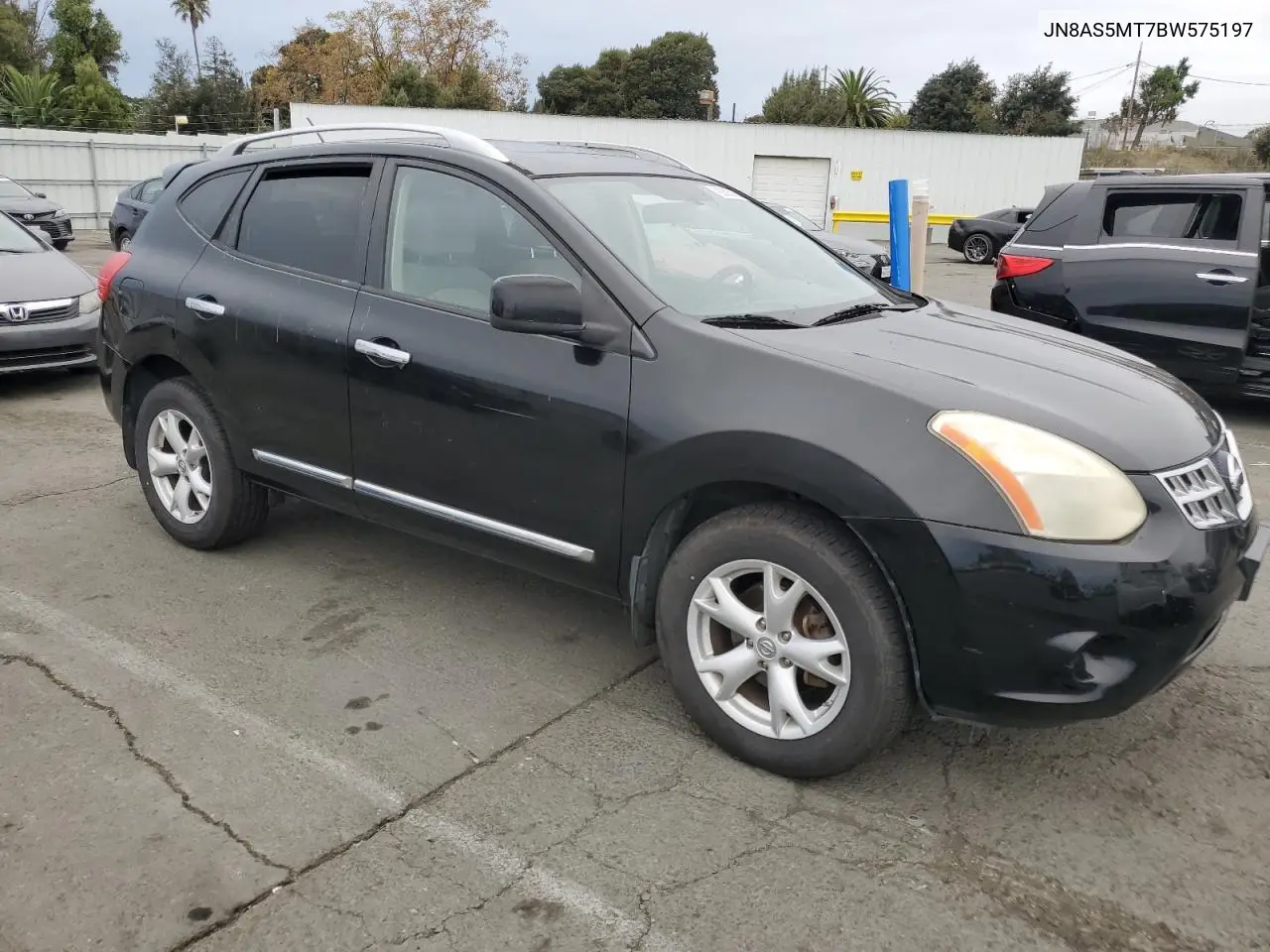 JN8AS5MT7BW575197 2011 Nissan Rogue S