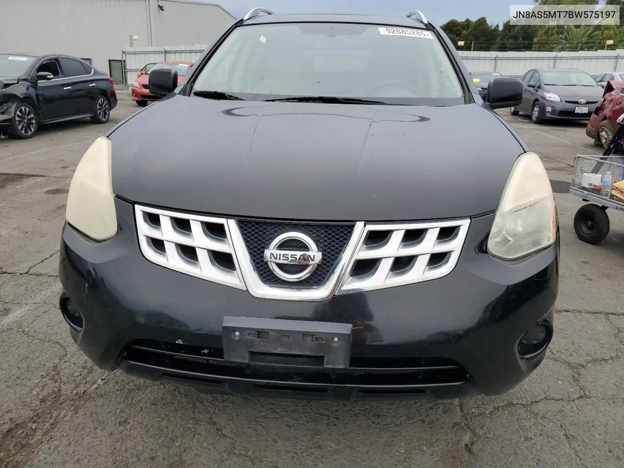 JN8AS5MT7BW575197 2011 Nissan Rogue S