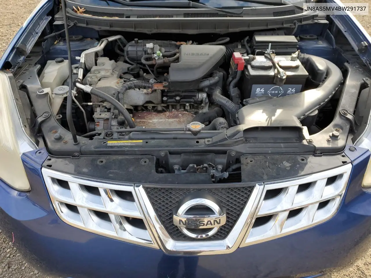 JN8AS5MV4BW291737 2011 Nissan Rogue S