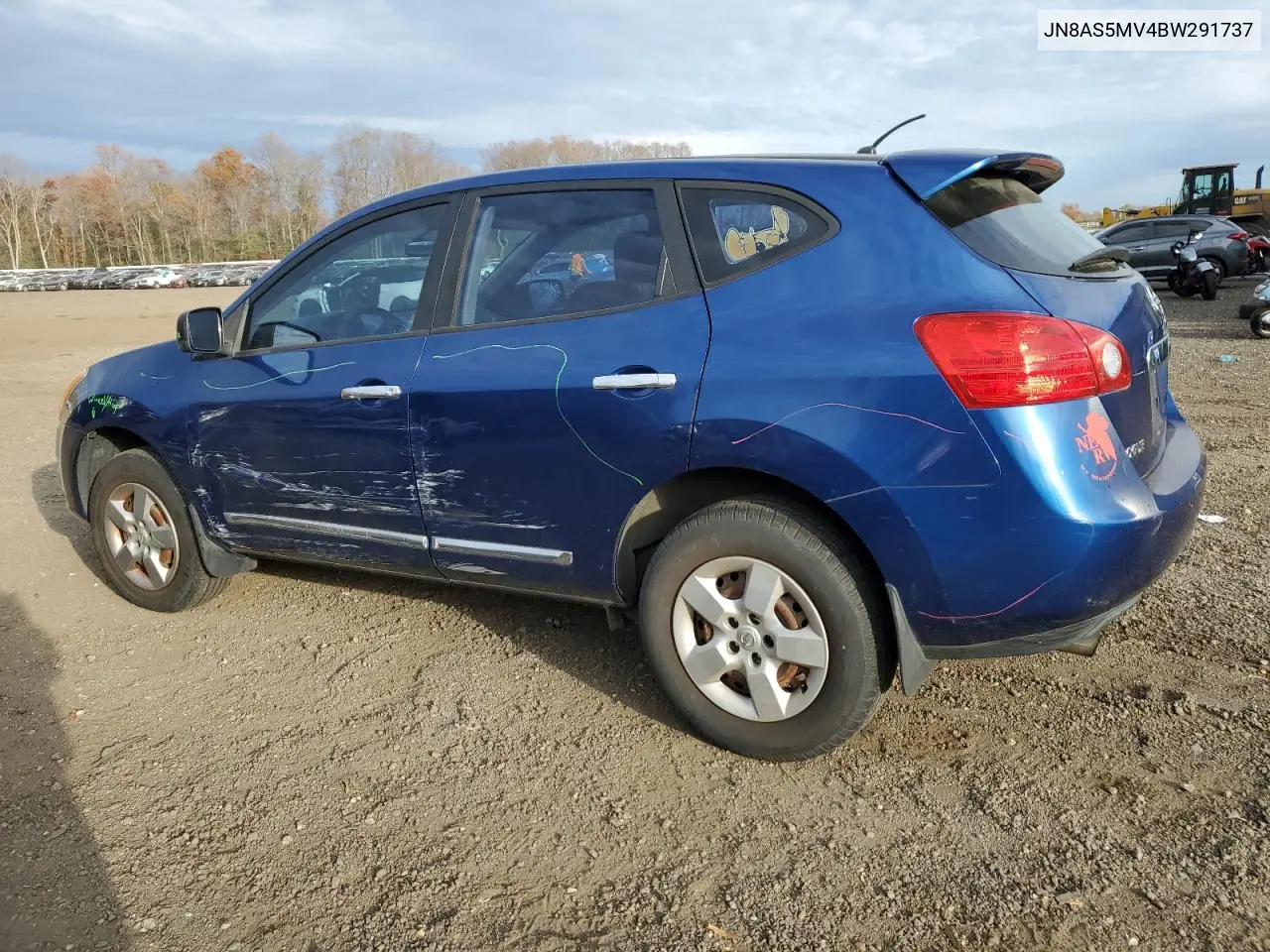 JN8AS5MV4BW291737 2011 Nissan Rogue S